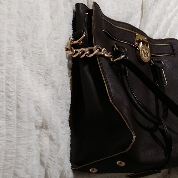 Michael Kors Brown leather shoulder bag - Picture 8 of 16